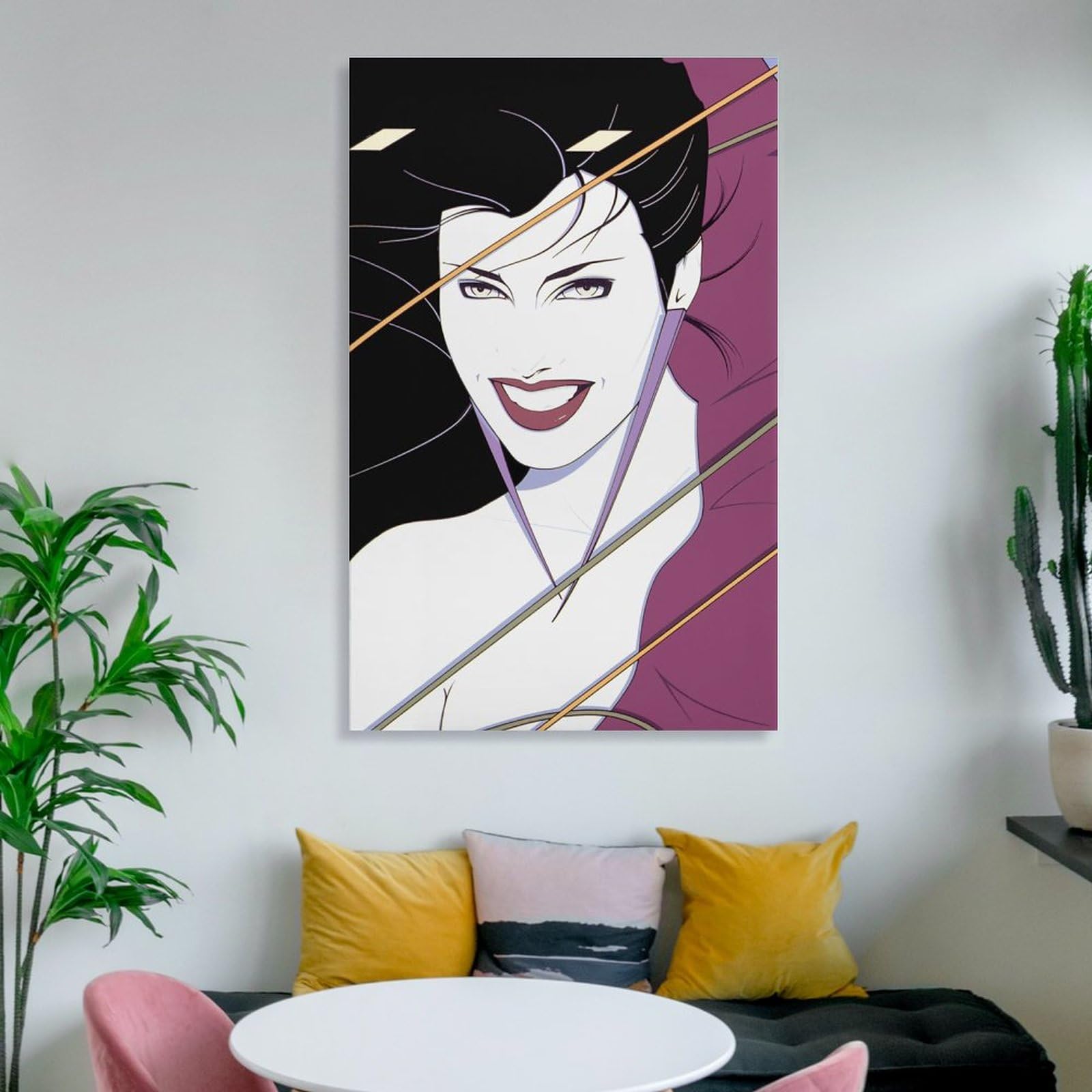 Amazon.com: Patrick Nagel Simple Art Illustration (79) Wall Art