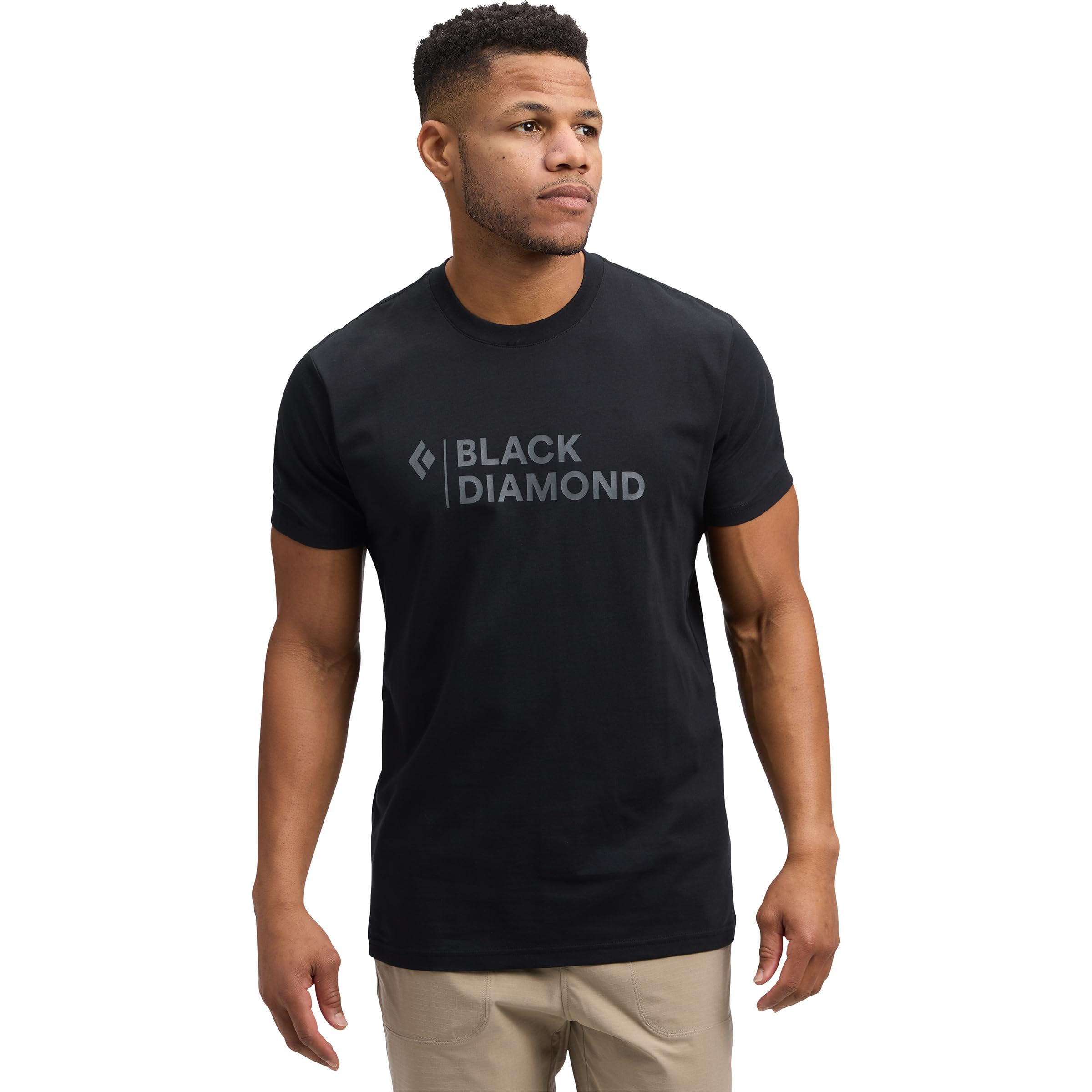 Black Diamond Herren Mini Stacked T-Shirt