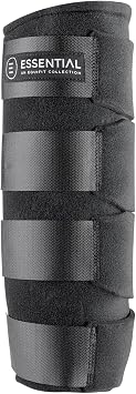 EquiFit Essential Cold Therapy Tendon Boot Freezer-Ready Gel Boot with Extended Ankle Coverage, Hook-and-Loop Straps One Size Horse & Pony, Sold as Pair