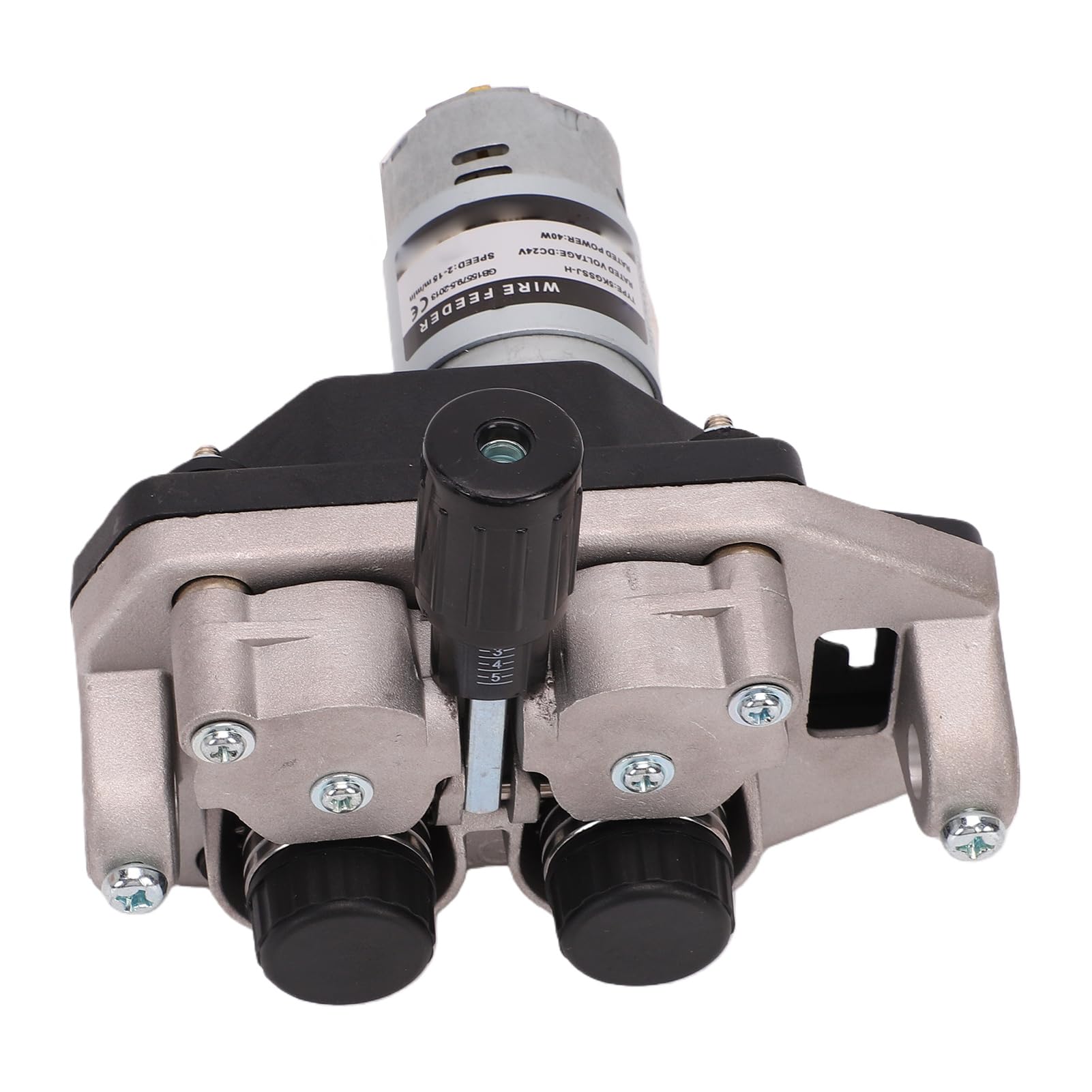 Tosuny Motore Avanzamento Filo per Saldatrice MIG MAG |Alimentatore a 4 Rulli da 40 W per Fili da 0,8-1,0 Mm con velocità di 2-15 M/min