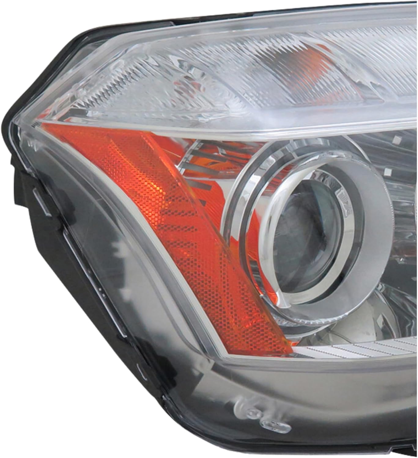 Headlight Assembly Compatible with Mercedes-Benz GLK Class 350 4Matic, Base 2010 2011 2012, Halogen Headlamp, w/Bulbs Right/Left Side Pair