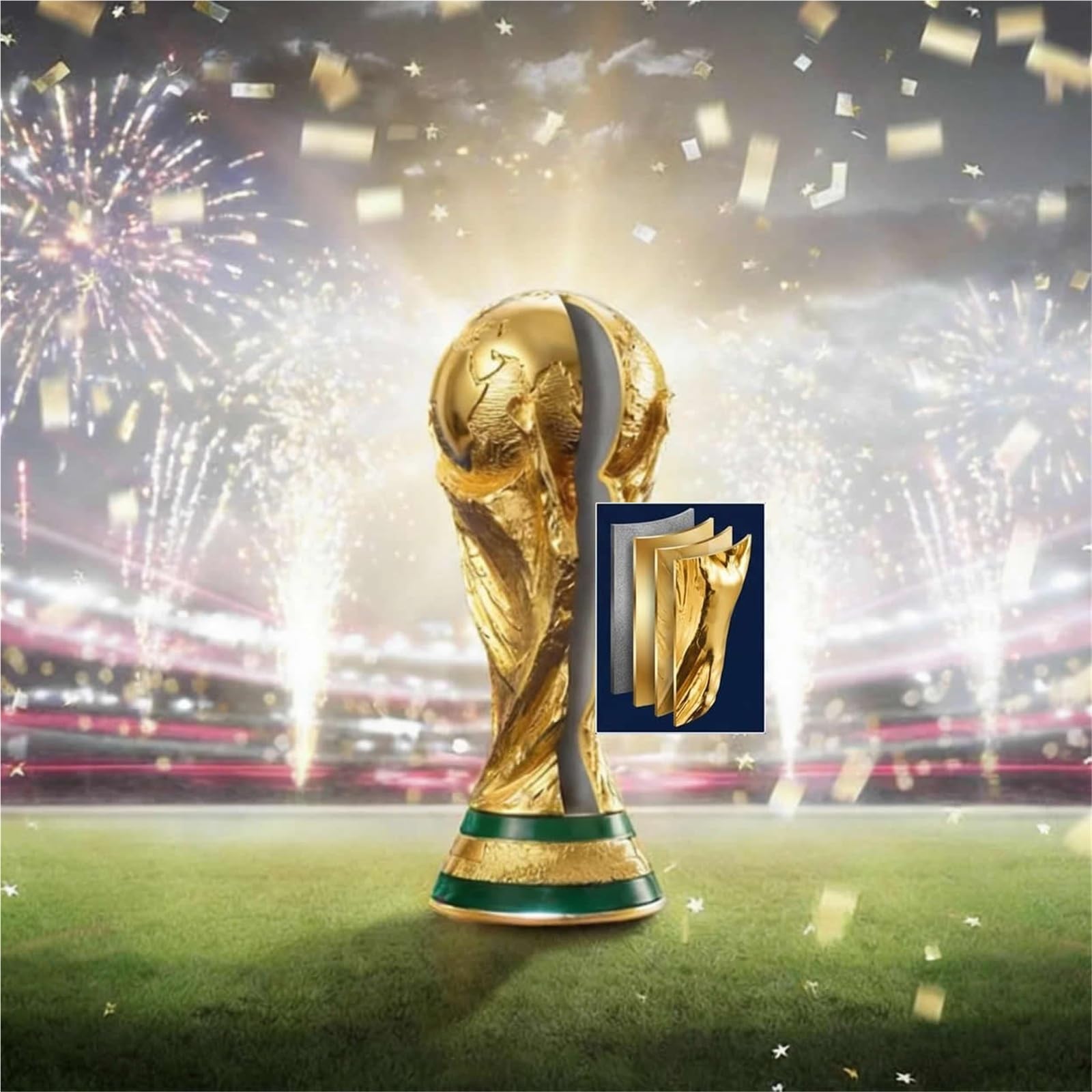 Réplique du trophée de la Coupe du monde de football, trophée des champions