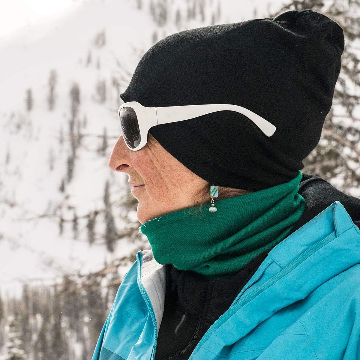 100% Merino Wool - Midweight Neck Gaiter - Skiing Neck Warmer - Winter Face Mask - Multipurpose Headwear - Image 7