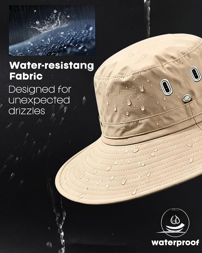 Sombrero de pesca unisex con protección solar UPF 50+ miniatura 4