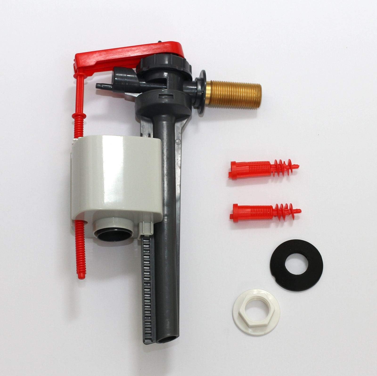 16300201 1/2-Inch 15 mm Jollyfill Brass Side Entry Inlet Float Valve - Multi-Colour