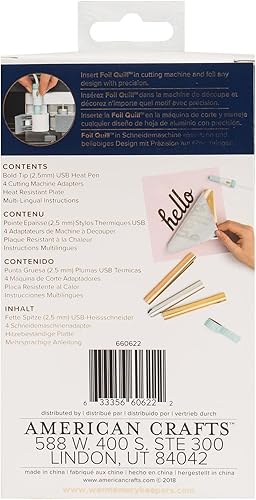 Miniatura 5 de We R Memory Keepers Bolígrafo de punta fina de aluminio, crea diseños personalizados para planificadores, diarios, tarjetas, páginas de álbumes de