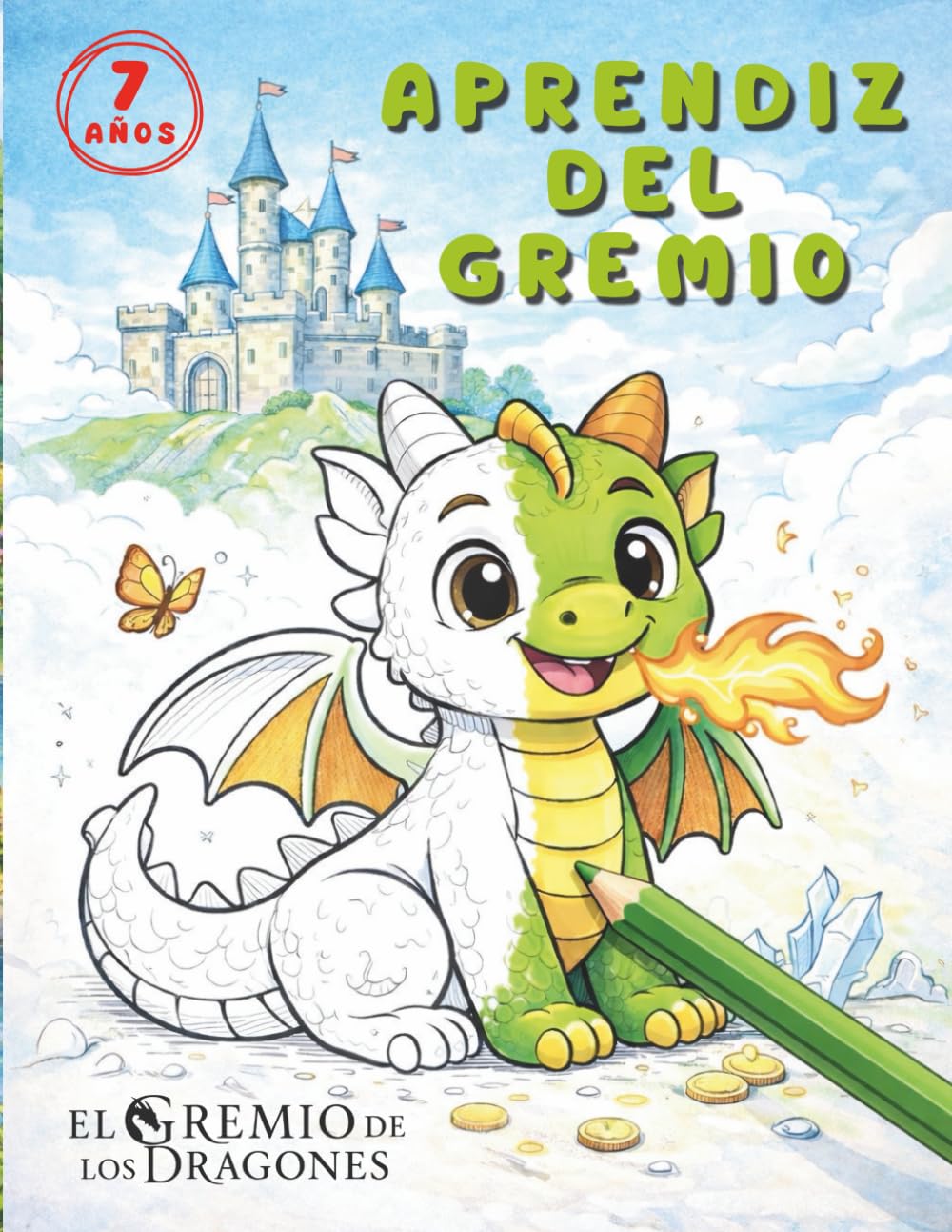 Aprendiz del Gremio: (libro para colorear) (El Gremio de Los Dragones)