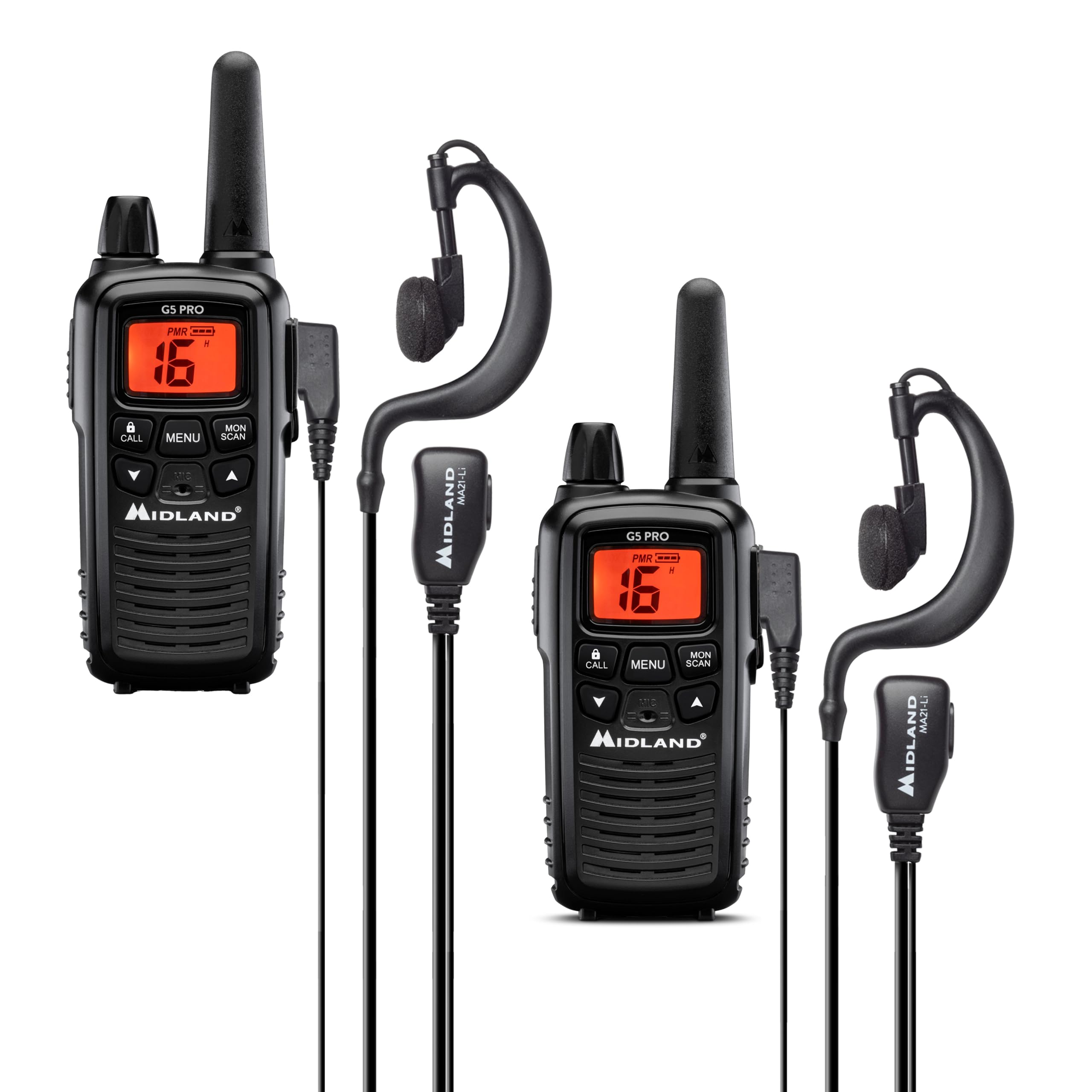 Midland G5 PRO - ricetrasmettirore pmr446/lpd