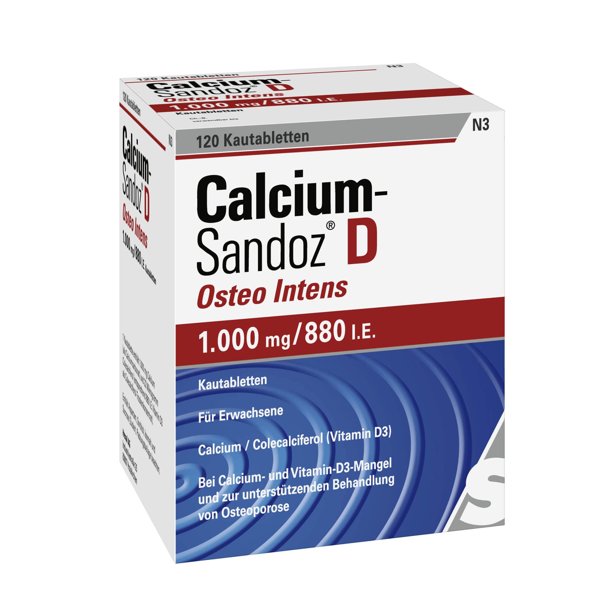 Calcium Sandoz I1000/880kt