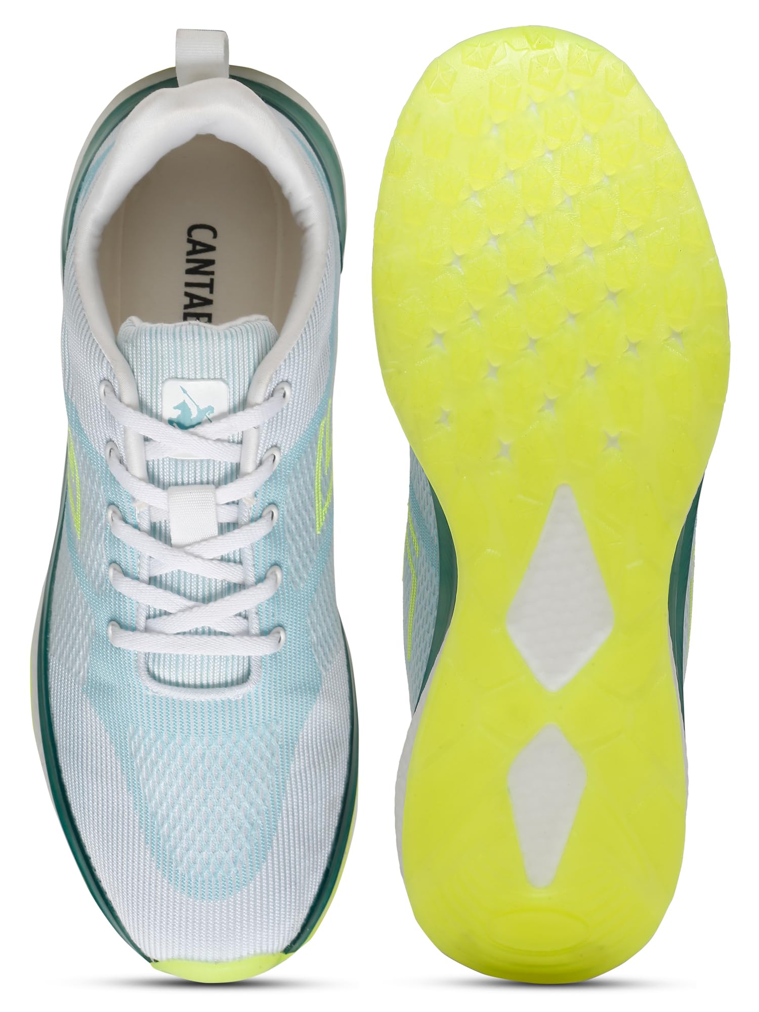 Cantabil Men Green Color Block Gym Shoes (MFTW00009_Green_25.8-26.5) (B0CRRNHRVW) Amazon Price History, Amazon Price Tracker