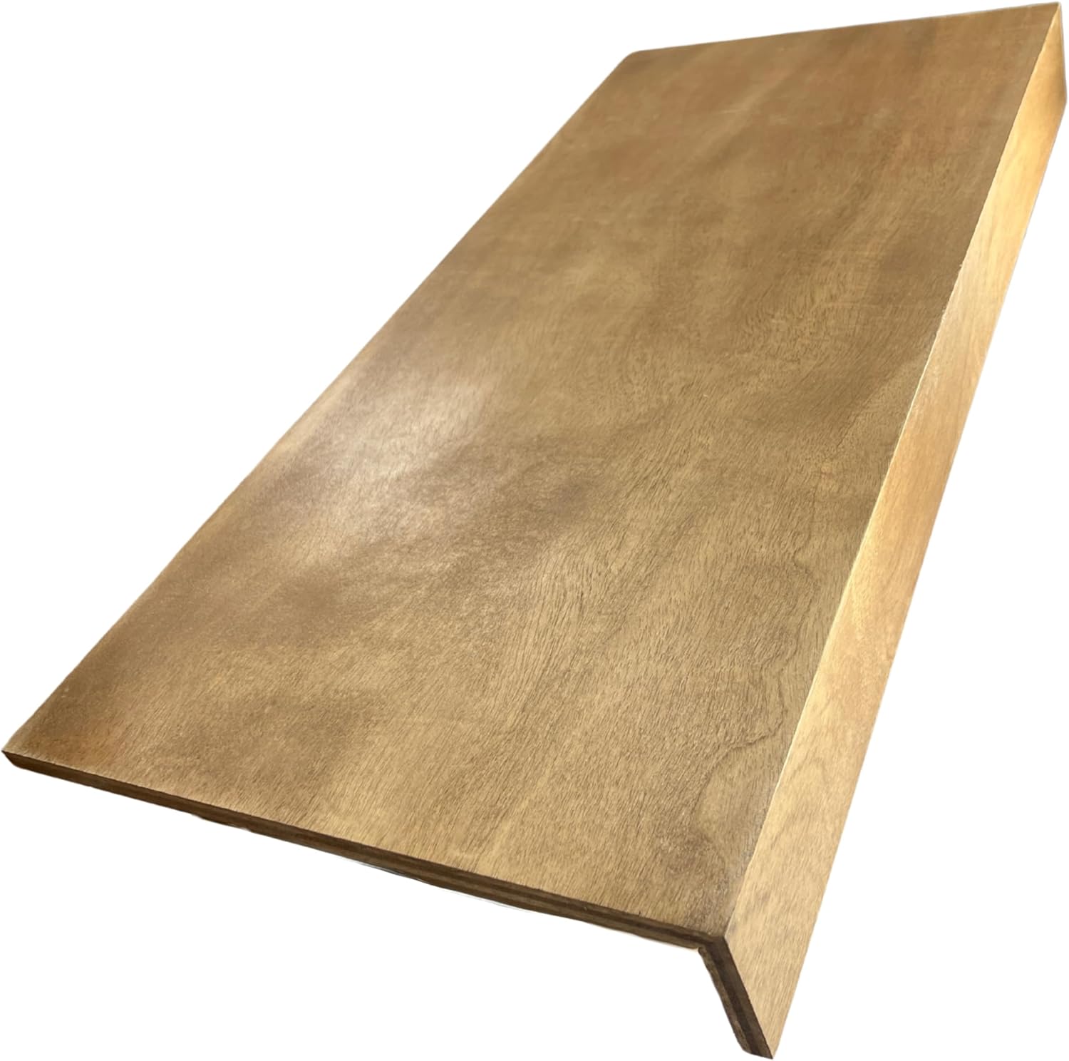 Wood Shelf Cover for Wire Rack – Removable Wooden Toppers for Pantry, Closet, and Laundry Shelves – Custom Fit Wire Shelf Covers – Rustic Floating Wood Shelves for Kitchen and Home Storage