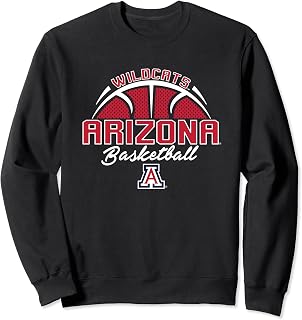 Arizona Wildcats Basketball Swish Logo Officially Licensed Sweatshirt