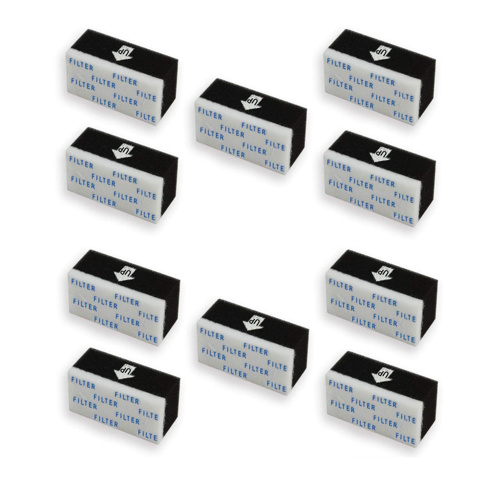 PUREBURG 440012835 Replacement Foam Filter Compatible with Hoover BH53020 Impulse Cordless Vacuum Cleaners Vacuum,10-Pack