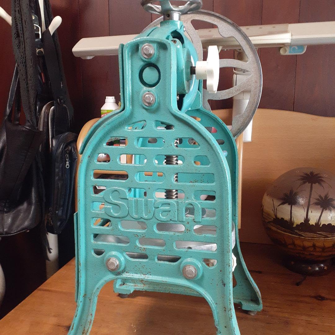 稼働品Swan 手動式 かき氷機 SI-3B ブロックアイス レトロ調 Swan 稼働品Swan 手動式 かき氷機 SI-3B ブロックアイス レトロ調 Swan