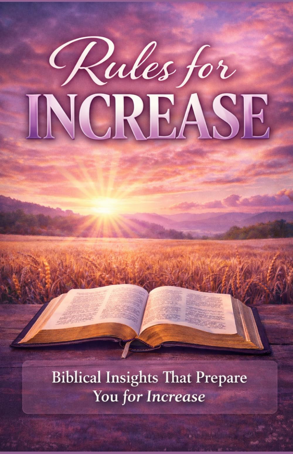 Rules For Increase: Biblical Insights That Prepare You for Increase