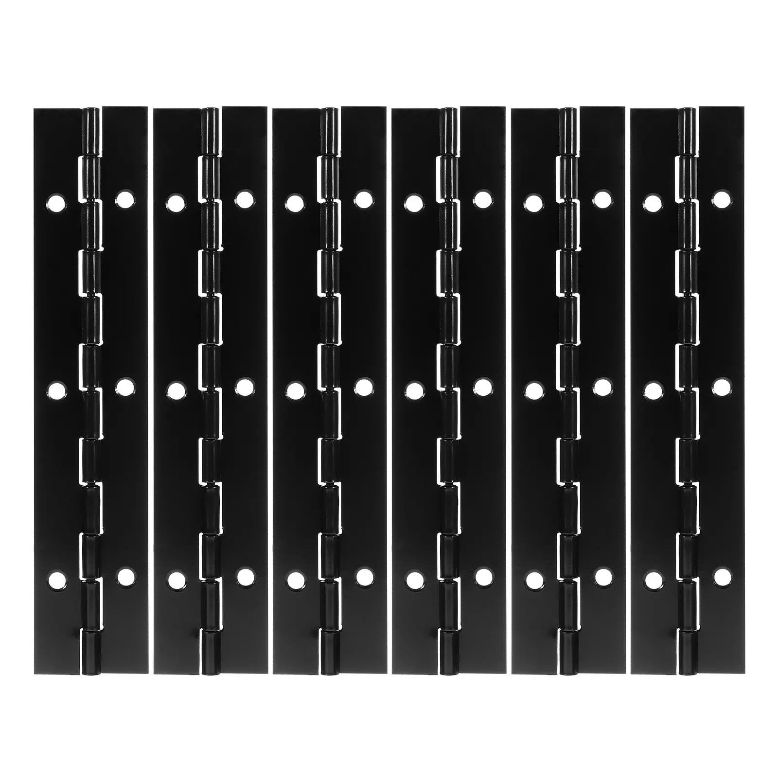6Pcs Metal Door Hinges Heavy Duty Hinge for Furniture Cabinet Hardware Replacement Smooth Closing for Windows Shoe for Pianos