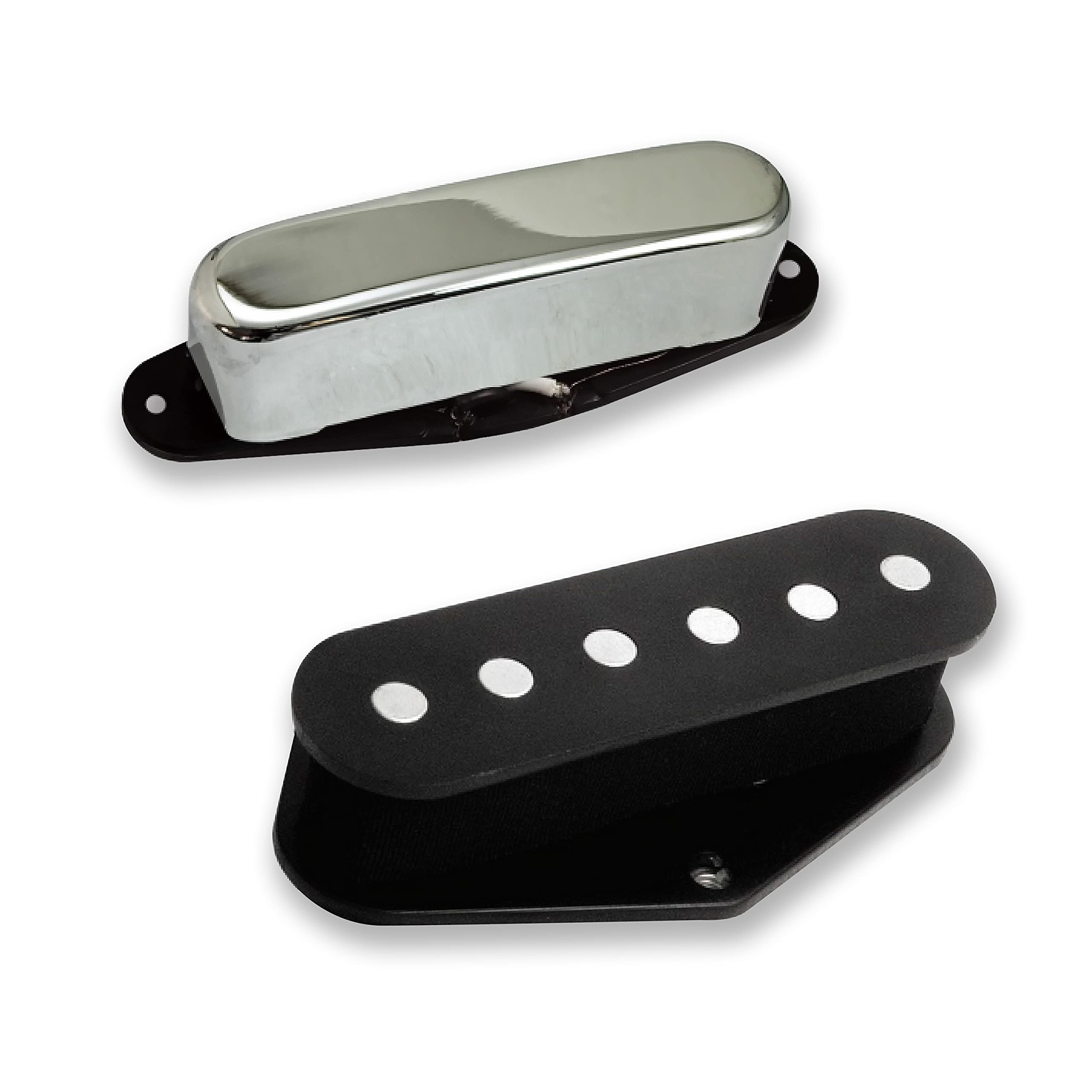 BexGears Single Coil Vintage Guitar Pickups Set Pickup Compatible with TL Style Electric Guitar Parts Replacement (Neck+Bridge Pickups)