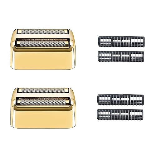 Lámina de repuesto y cortadores compatibles con la afeitadora BaBylissPRO de doble lámina, lámina de repuesto compatible con la afeitadora