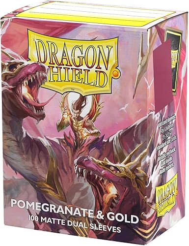 Miniatura 26 de Dragon Shield Fundas para tarjetas de tamaño estándar doble mate, 100 unidades, suaves y resistentes, compatibles con Pokémon, carne y sangre, una