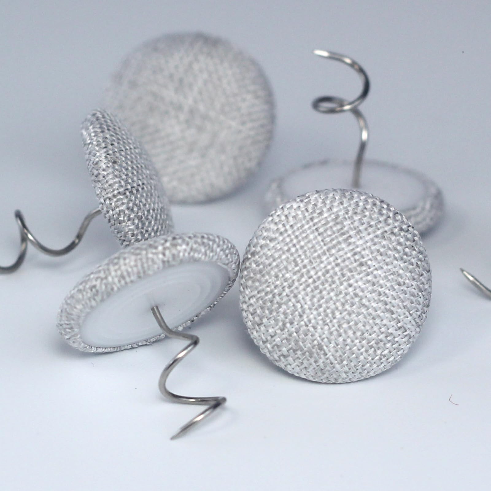 Upholstery Tacks Twist Pins for slipcovers，Headliner Pins Bed Skirt Pins Or