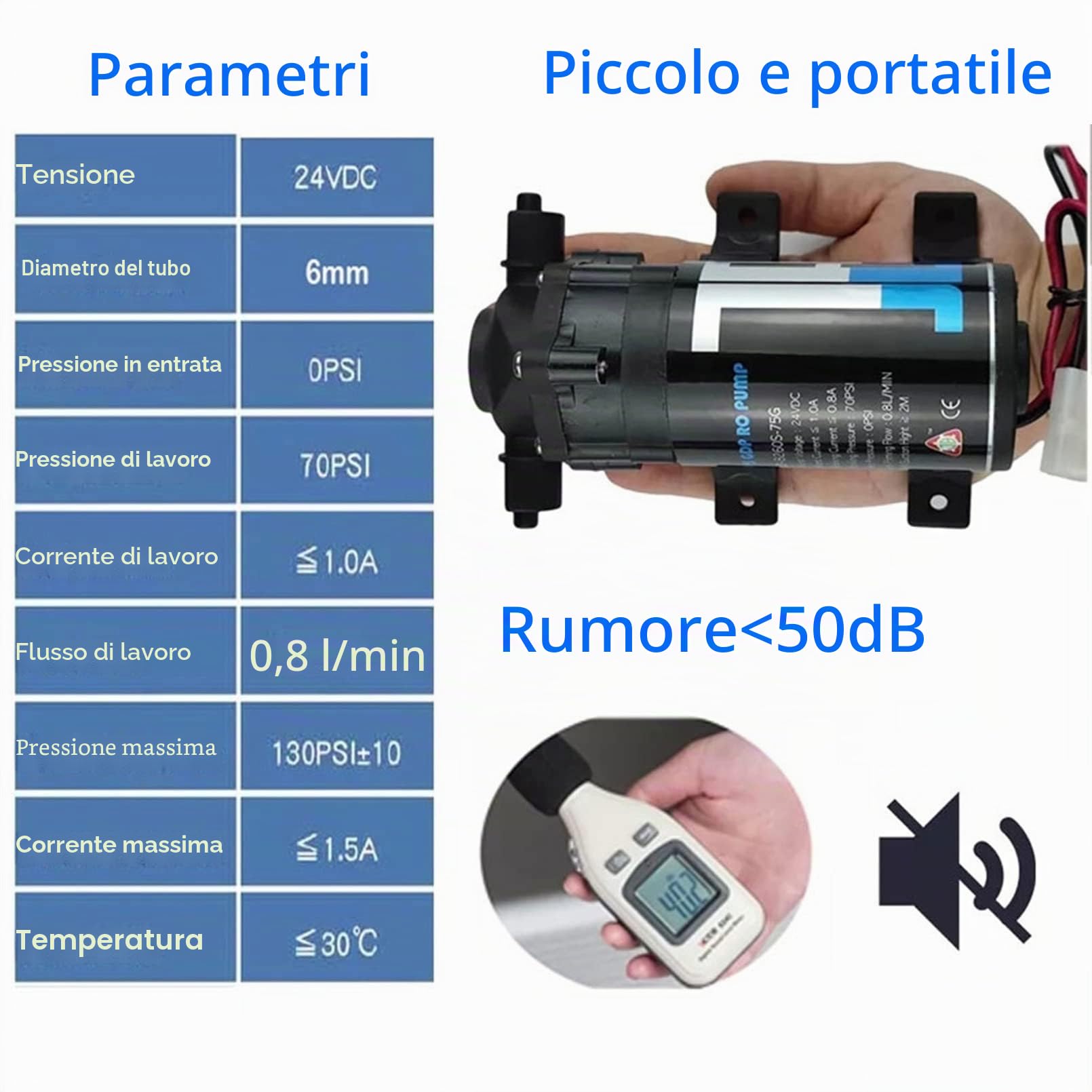 50m Nebulizzatore Giardino da Esterno con Pompa silenziosa 24v & timer, Kit di nebulizzazione con filtro, Sisteme di Raffreddamento for Patio, Sisteme Irrigazione Giard