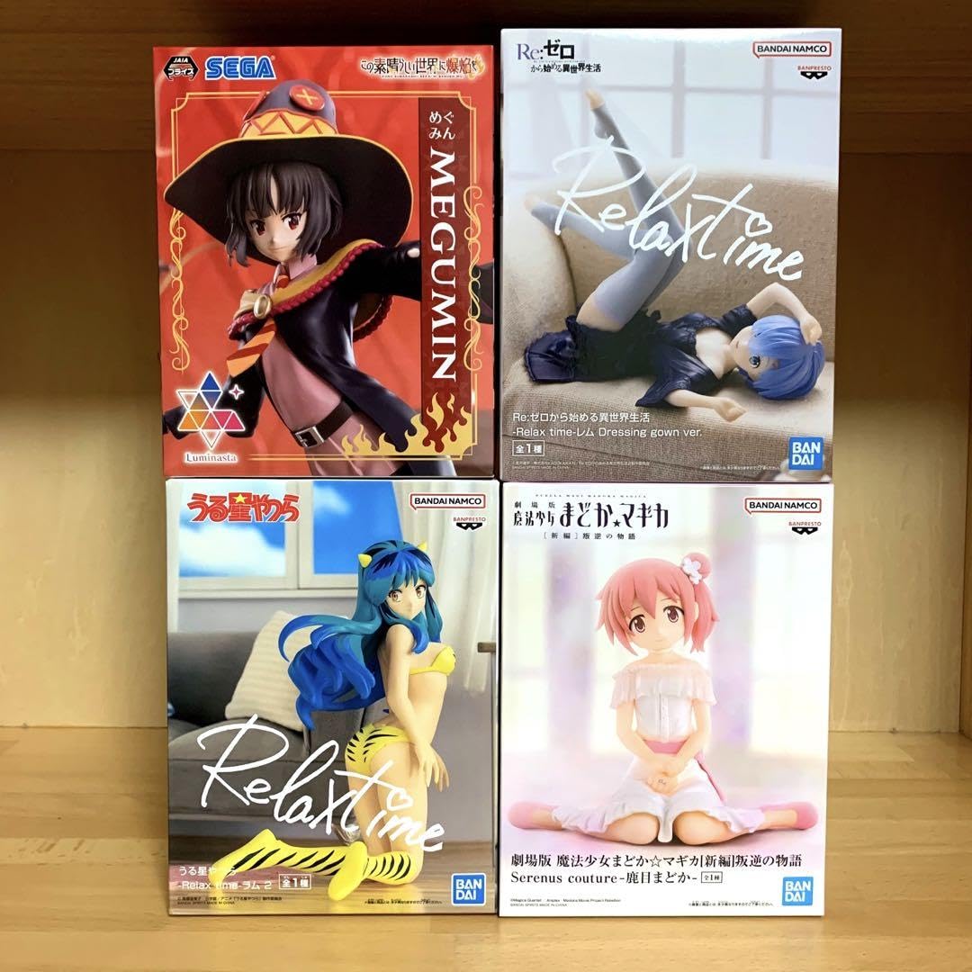 Amazon.co.jp: フィギュア このすば めぐみん うる星 ラム 鹿目まどか 