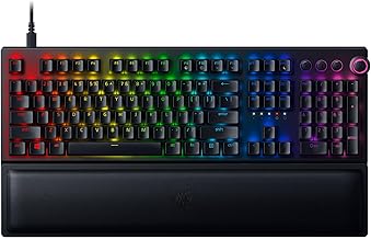 Razer BlackWidow V3 Pro (Interruptor Amarillo) - Teclado Mecánico Inalámbrico para Juegos de Altura Completa (Interruptores Mecánicos Silenciosos, Iluminación de Croma RGB) Diseño US| Negro