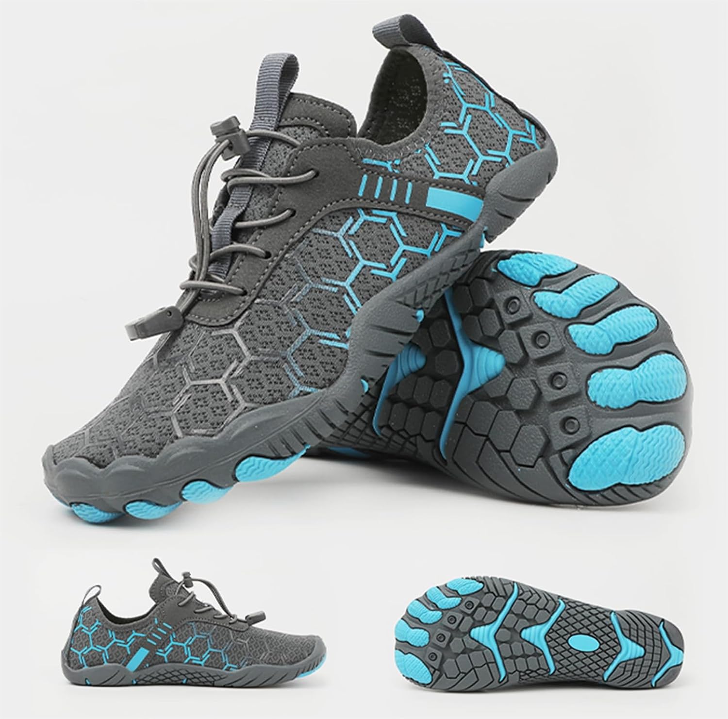 Grounded Footwear Barefoot Shoes for Neuropathy Women&Men Hiking Footwear Barefoot Womens Shoes Non-Slip Outdoor Unisex Water Pro Barefoot Shoes Wide Toe Box Sneakers Athletic Quick-Dry Lightweight