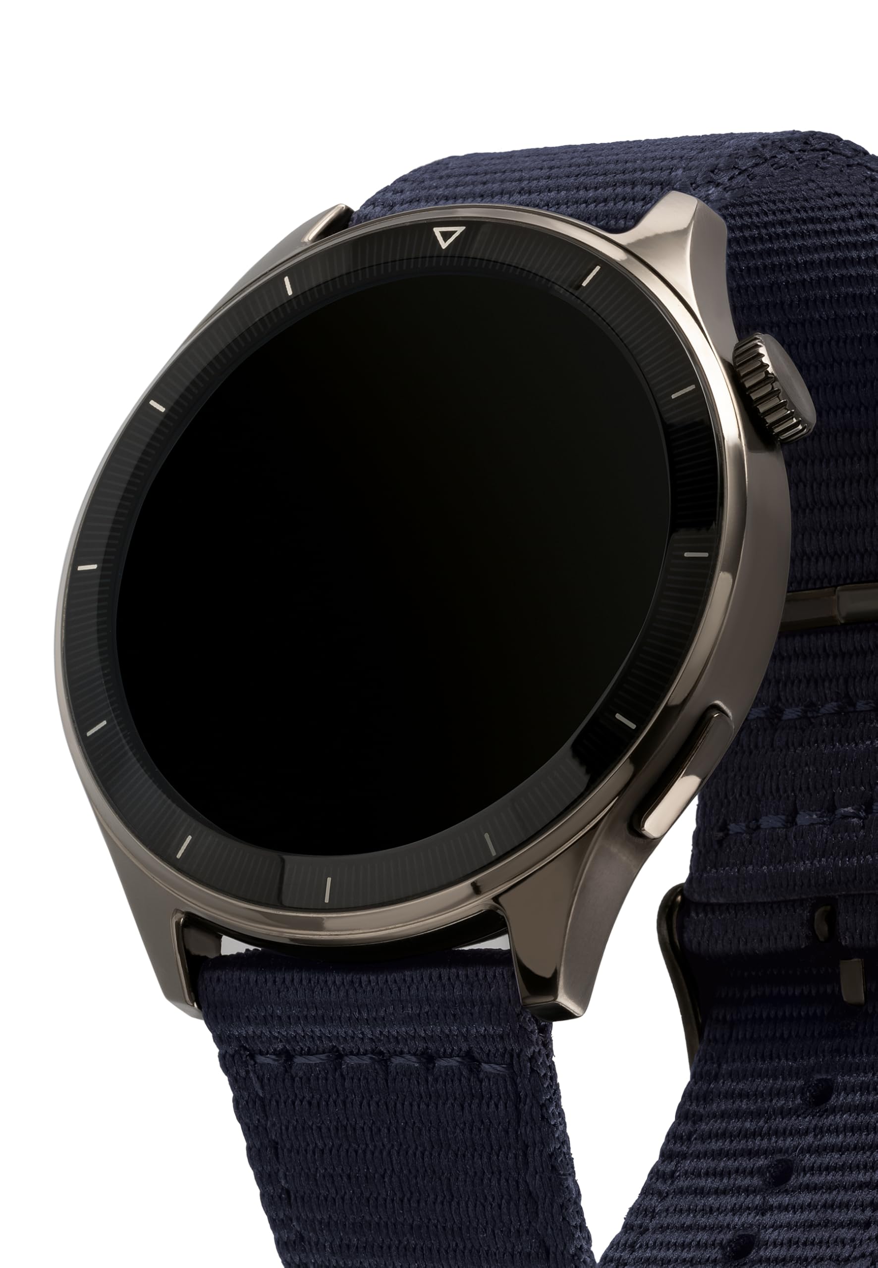 Breil, Collezione BC-1, Smartwatch Uomo con Cinturino Intercambiabile, in Canvas e in Maglia Mesh con Chiusura ad Ardiglione e a Scorrimento, Cassa in Lega Metallica, Connettività Bluetooth