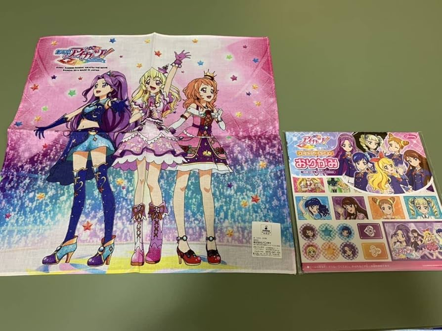 アイカツ!らん・カード付きハンカチ