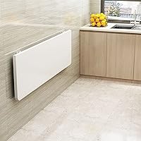 Vista 5 de Aigoss Mesa de montaje en la pared plegable flotante escritorio plegable para computadora portátil, mesa de comedor plegable, mesa de lavandería
