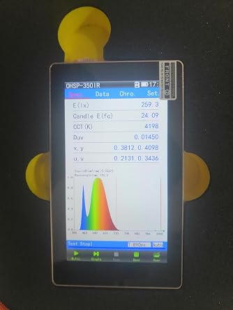 OHSP350IR 380-1050nm Spectrometer LED Wavelength Meter Spectrometer Handheld 1000nm with PC Software