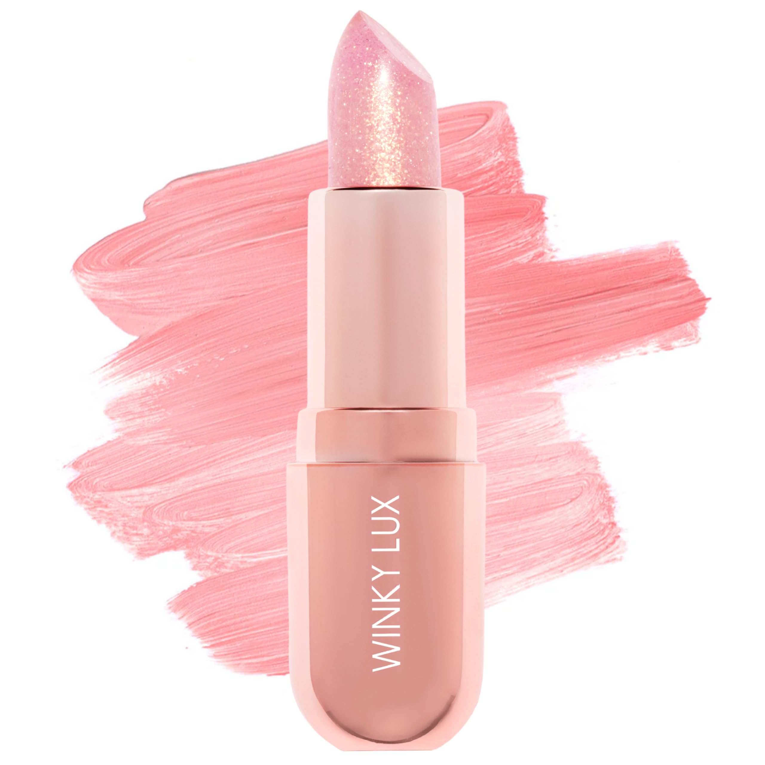 Winky Lux Glimmer pH Balm - # Rose 3.6g/0.13oz