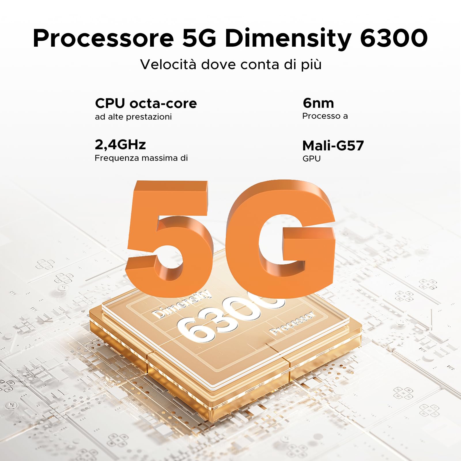 DOOGEE Fire 7 Rugged Smartphone 5G Android 15, 16GB+256GB/2TB Telefono Cellulare, 13000mAh Telefono Indistruttibile, Gemini AI 64MP+16MP Rugged Phone, MTK 6300 Octa CoreDual SIM/NFC/GPS/IP68/BT5.2