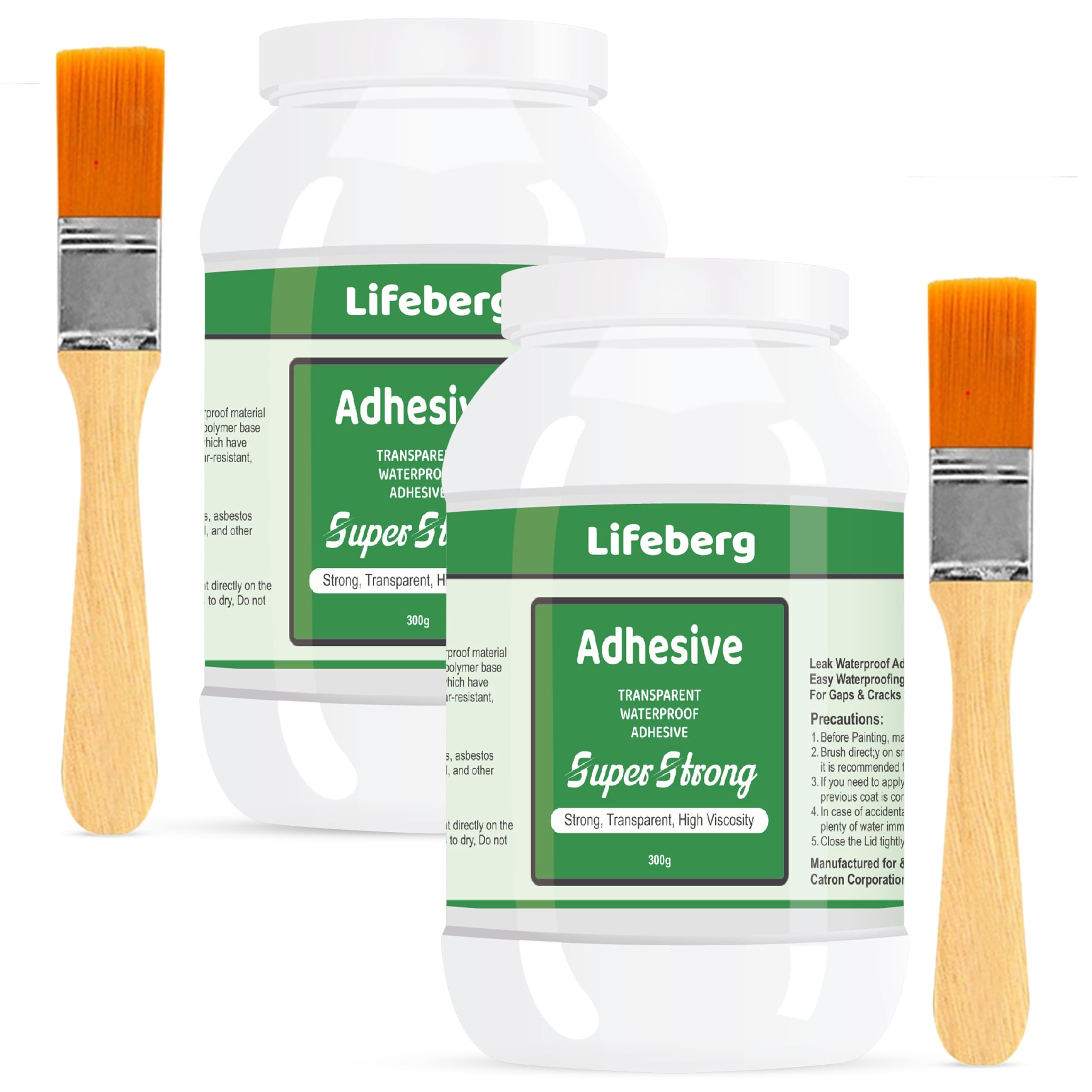 Waterproof 2 Crack SuperStrong With Brush Transparent Glue 600g,Roof Water Leakage Solution Transparent Waterproof Glue