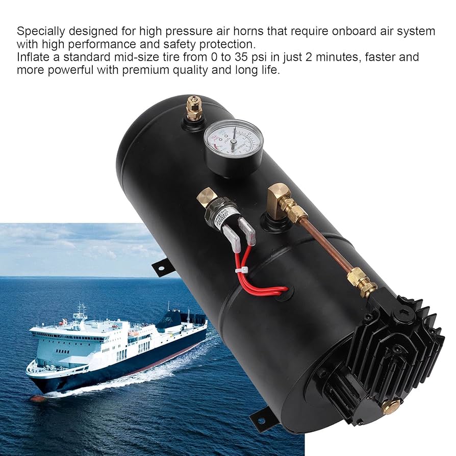 エアコンプレッサー　エアタンク　MAX Special DC12V ホーン 日建 ノイマック ホーンマックス 12V MAX-NE-12（エアータンク