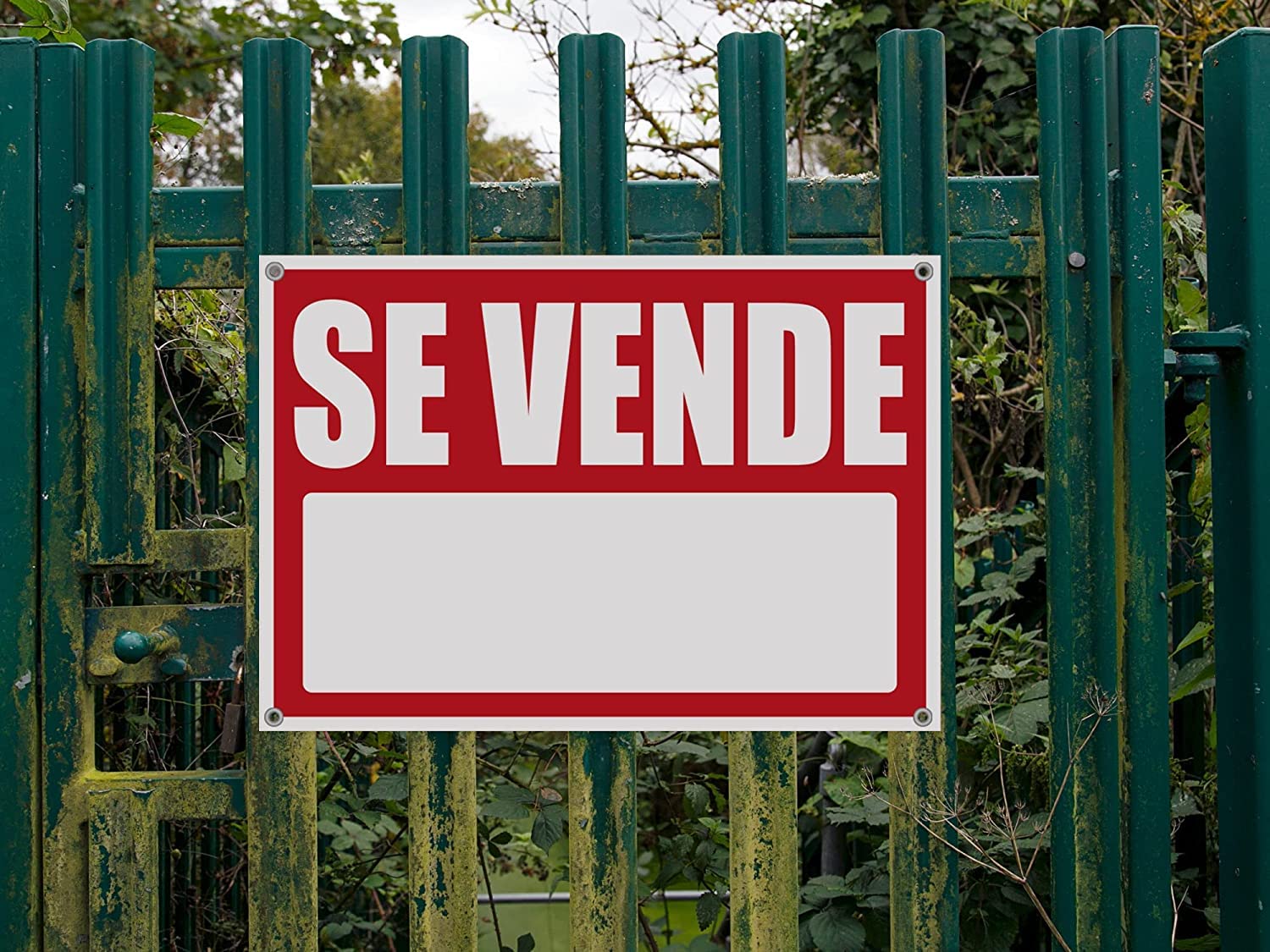Oedim Cartel Se Vende 50x70cm | Material Flexible | Fabricado en Glasspack