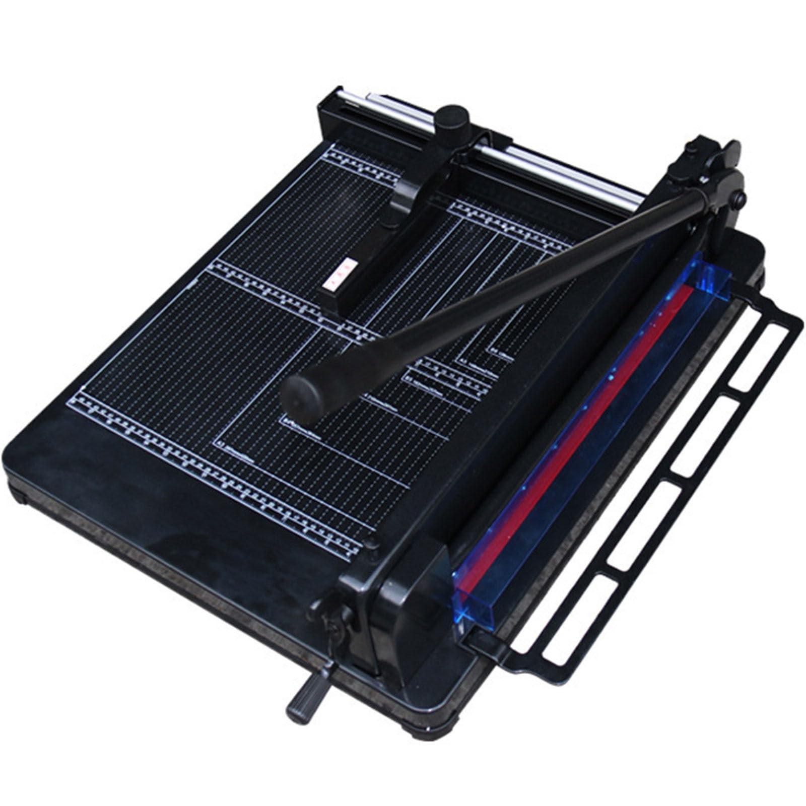 Massicot robuste A4 A3 - Trancheuse manuelle de bureau - Max 400 feuilles - Pour papier artisanal, étiquette, papier cartonné