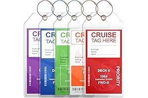 Cruise Luggage Tag Holders - Fun-Filled and Secure for Your Next Cruise Adventure