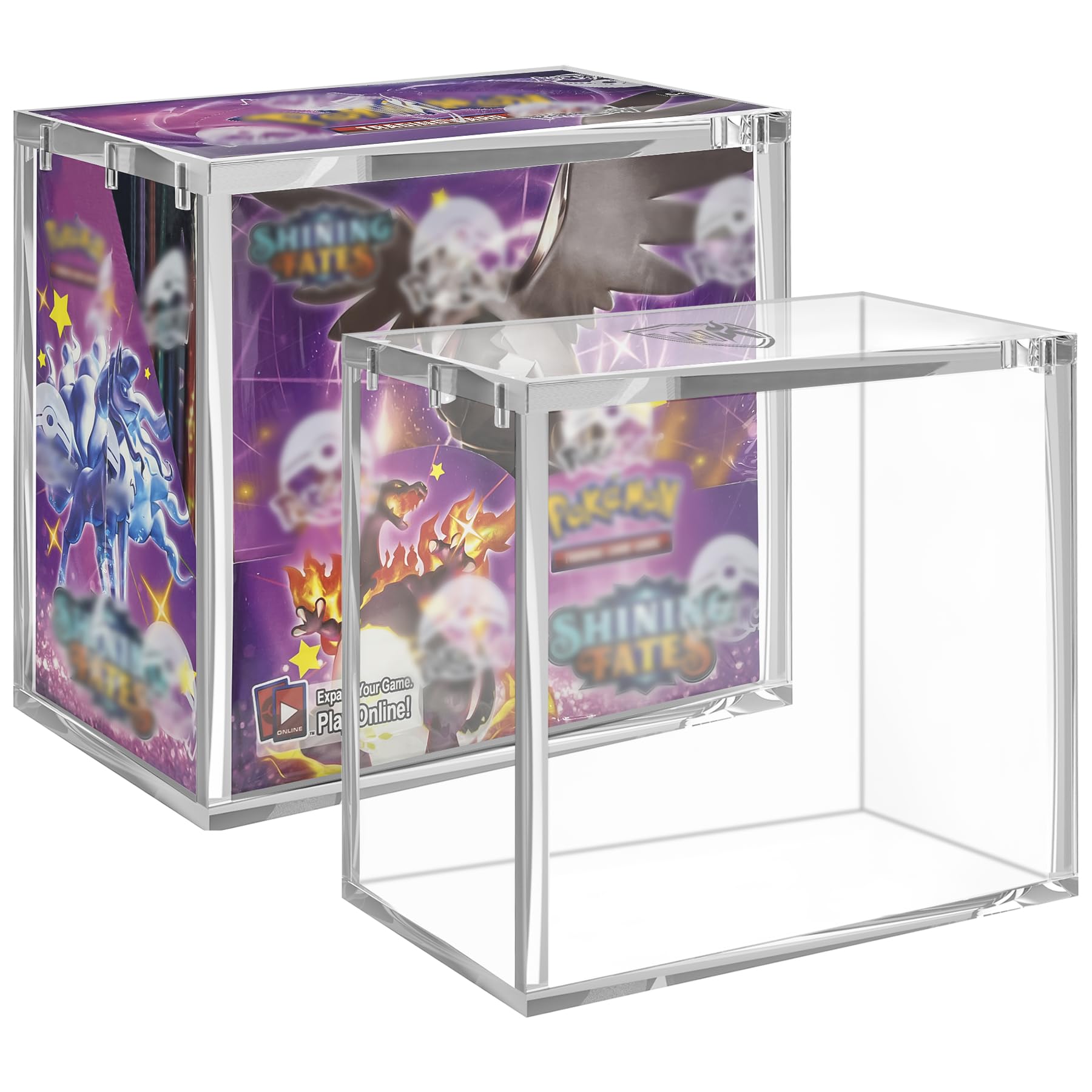 Amazon.com: PKMN Booster Box Case, 8mm Ultra Thick Acrylic