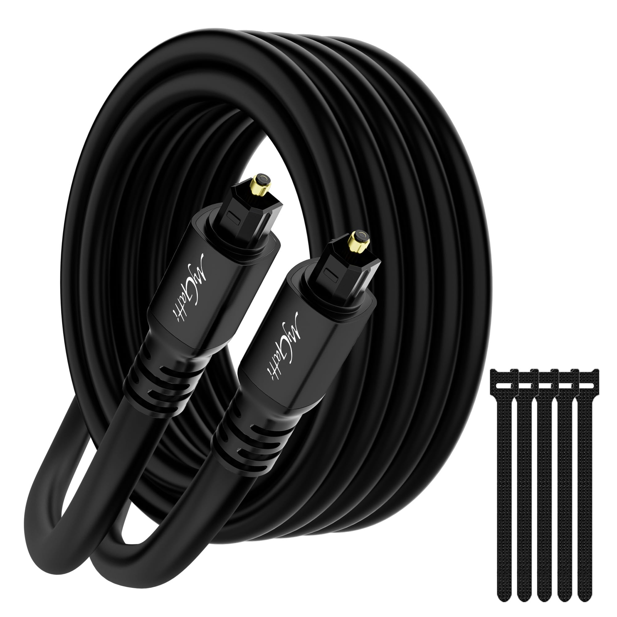 Amazon | Toslink 光デジタルオーディオケーブル 40M 角型 S/PDIF