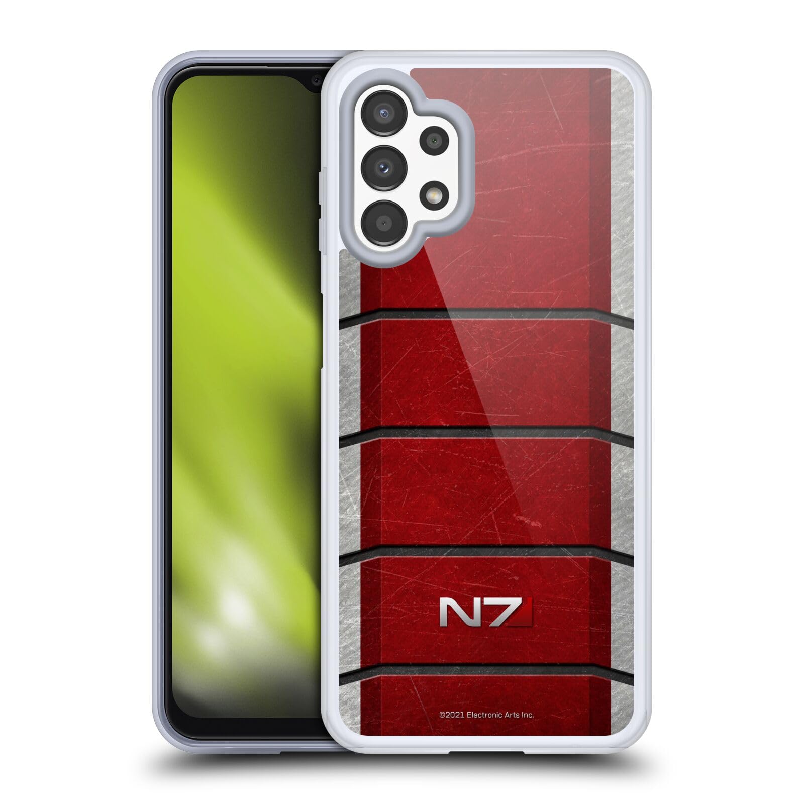 Funda N7 Mass Effect Samsung Galaxy A13 evita arañazos carcasa flexible 7
