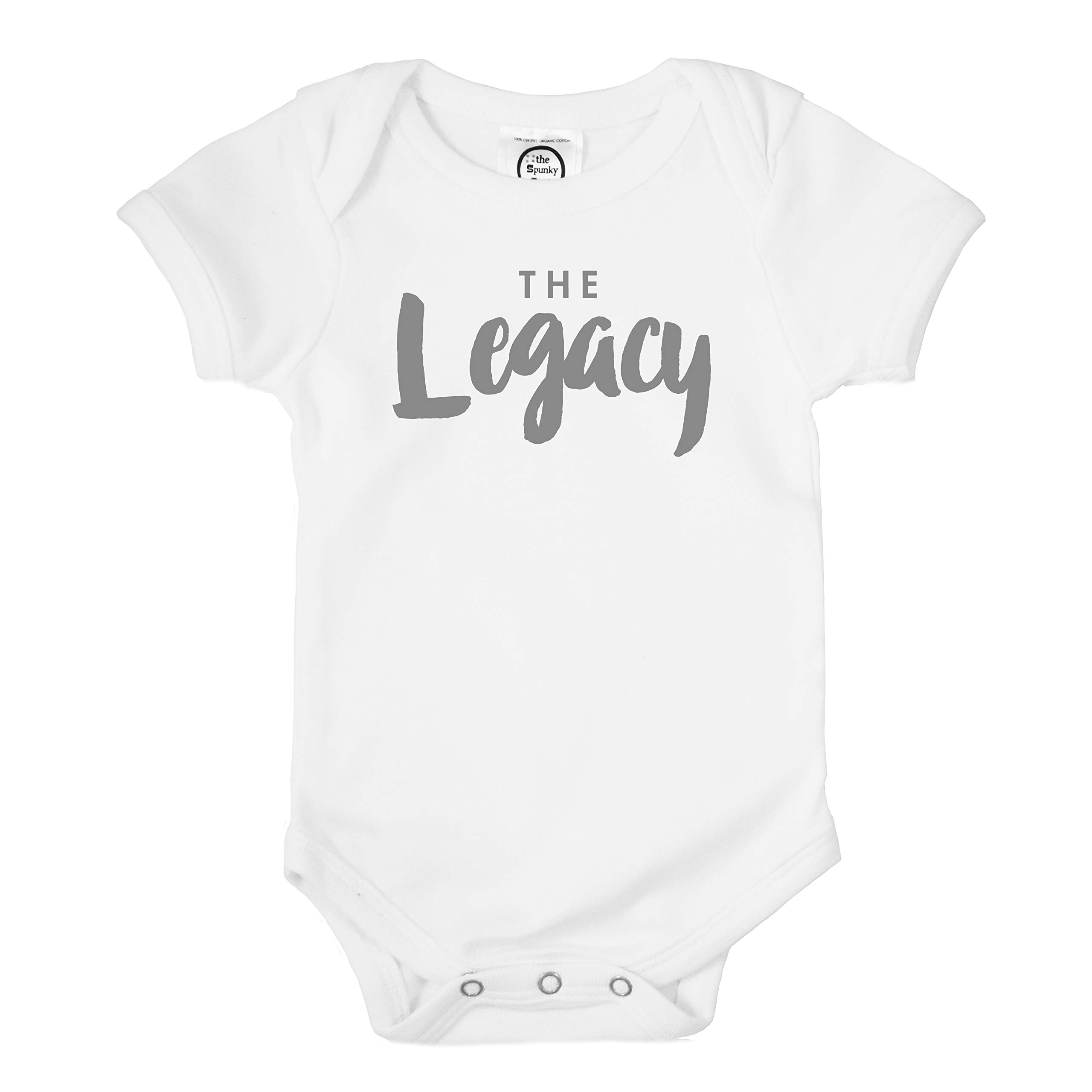 The Spunky Stork Legend Legacy Father & Son Daughter Matching Daddy Me Shirt (12-18M Baby, Legacy)