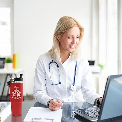 Vista 11 de Regalos para dentistas para mujeres, regalos de asistente dental, vaso de dentista grabado personalizado, regalos para médicos para mujeres, vaso