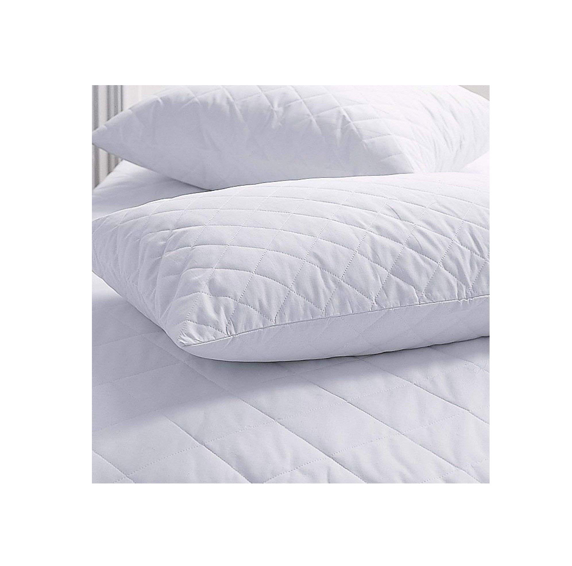 Luxury Quilted Pillow Protectors Pair