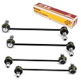 Metrix Premium Chassis Parts - 4 PC Front & Rear Sway Bar Stabilizer End Link Kit Fits 07-09 Lexus RX350, 06-08 RX400h, 04-06 ES330, 02-06 Toyota Camry, 01-03 Highlander, K90344 K90345, Made in Europe