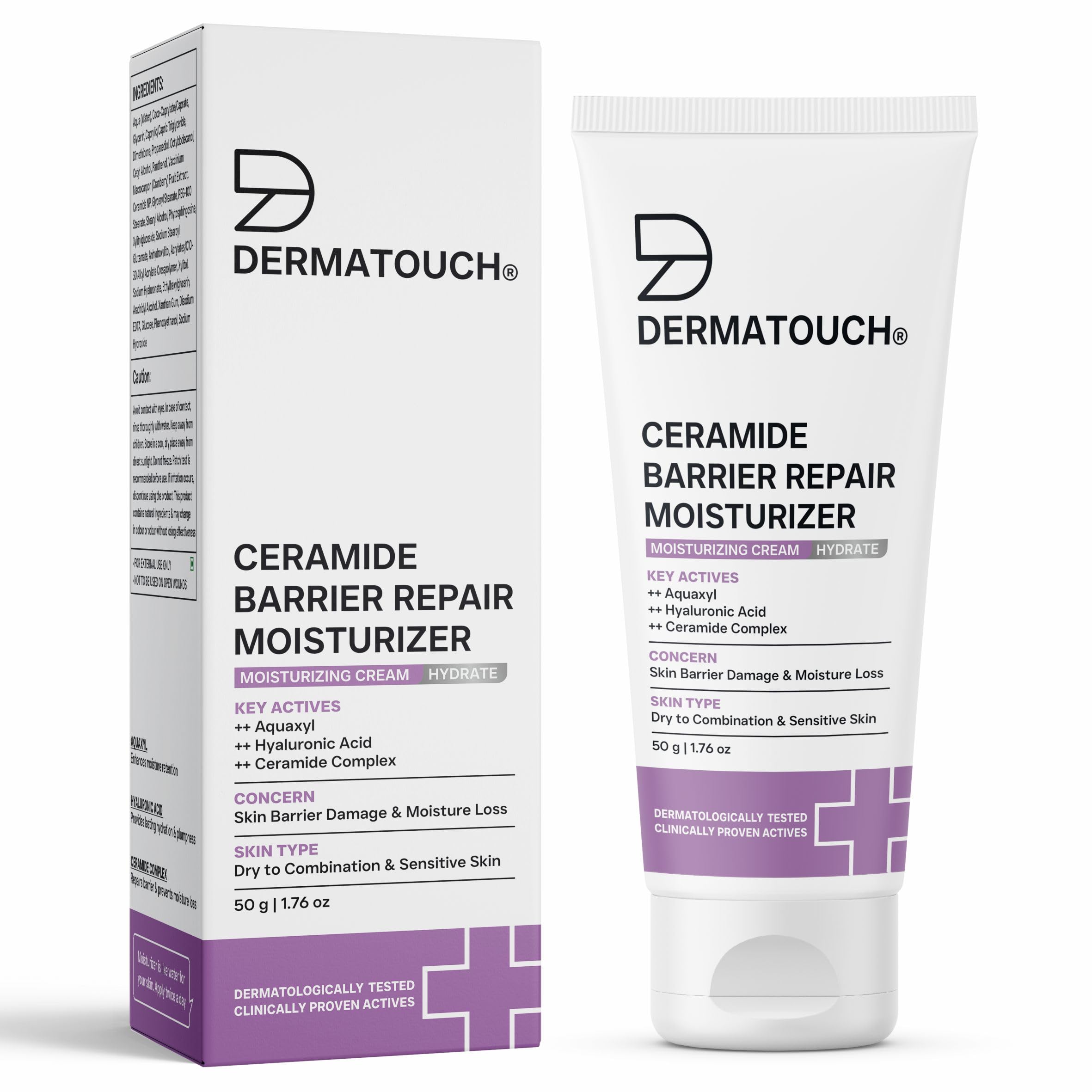 DERMATOUCH Ceramide Barrier Repair Moisturizer 50g - Image 1
