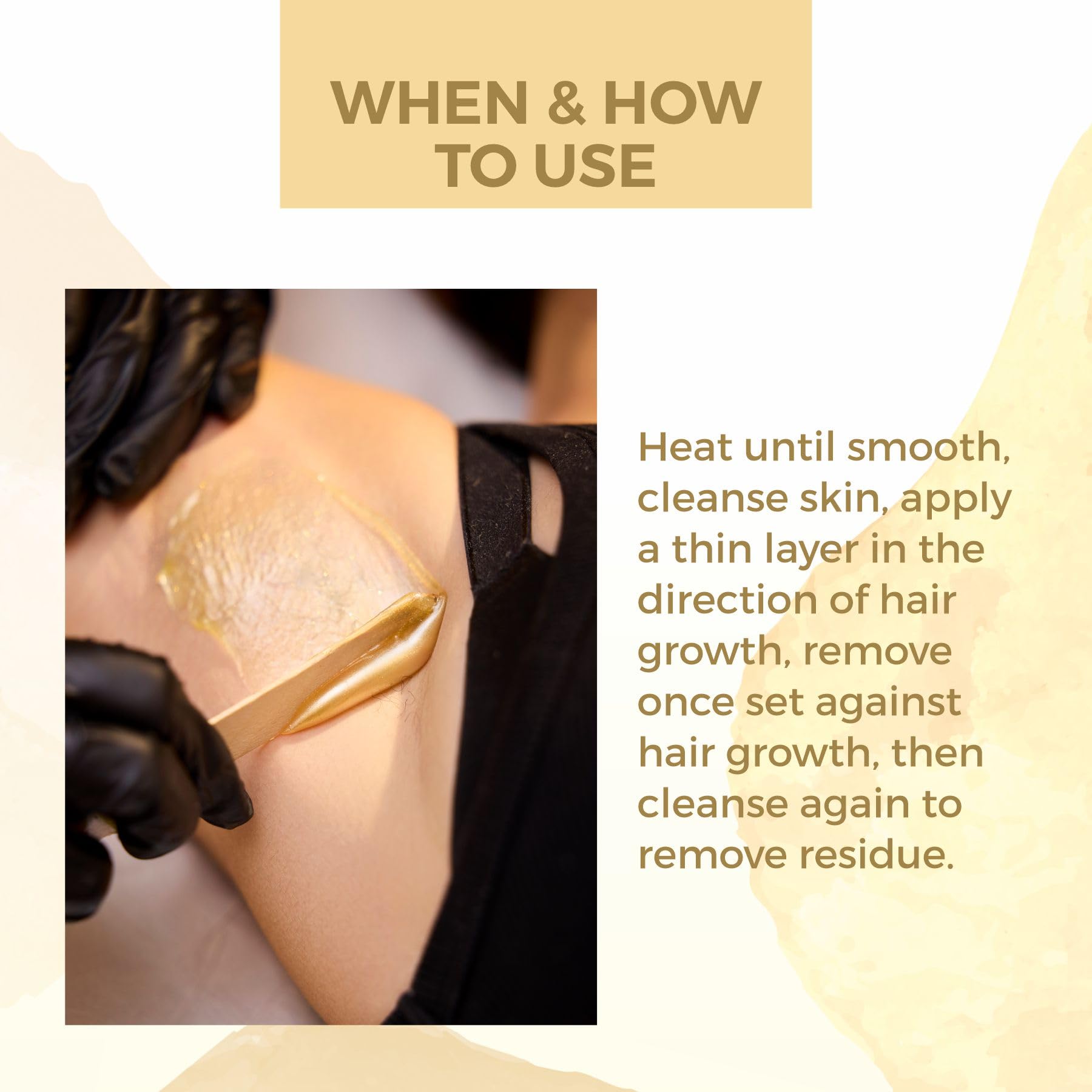 Perron Rigot Cire Gold Non Strip Depilatory Wax for Face and Body, Stripless Hair Removal Wax, Doypack 800g 3