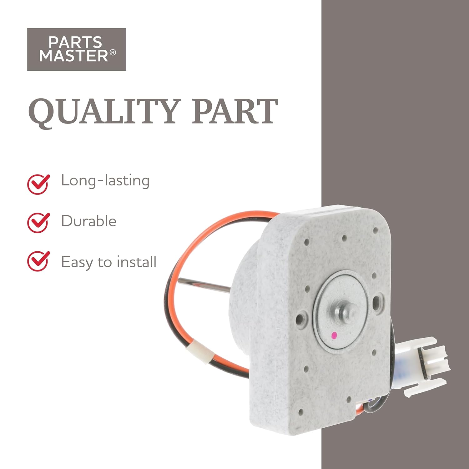 Replacement for GE/Hotpoint Refrigerator Evaporator Fan Motor - WR60X10257, WR60X10129, PS1766252, AP4318644 - for DIY Home Kitchen Fix