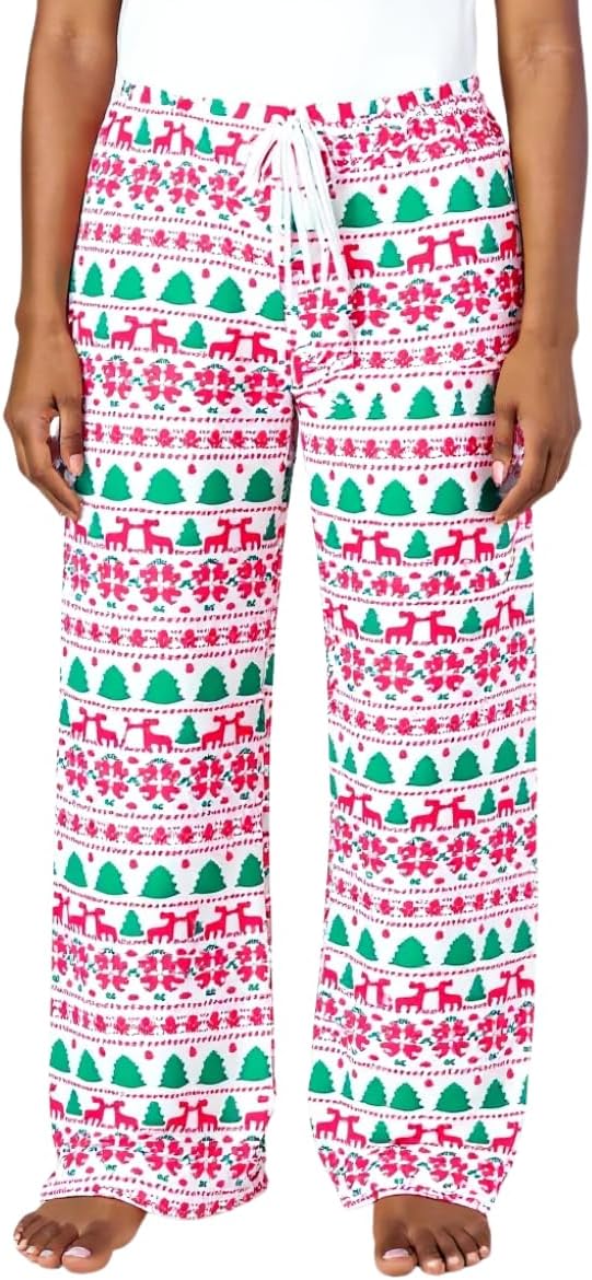 Unisex Adults Holiday Themed Pajama Pants